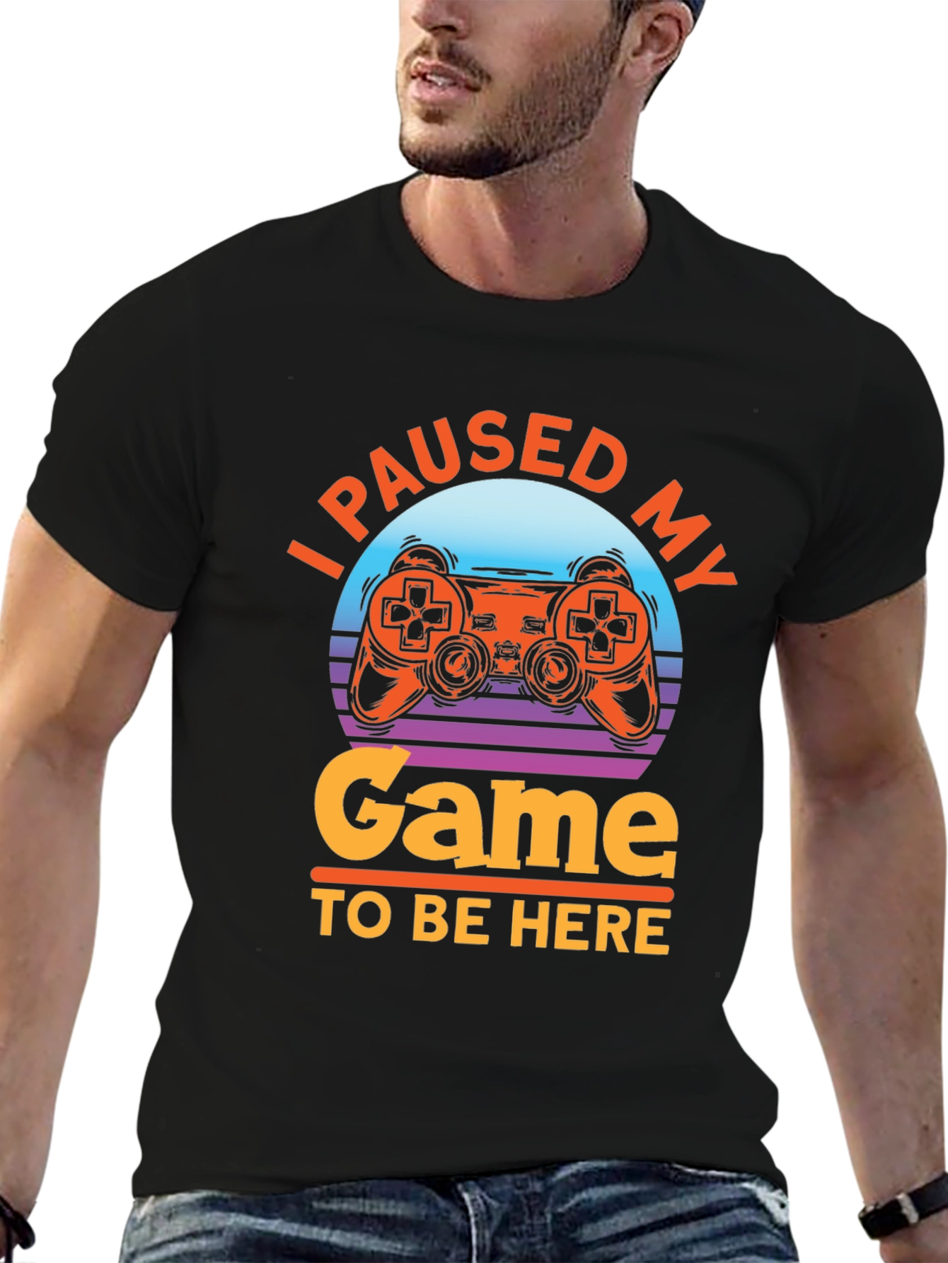 I Paused My Game T-Shirt - Gamer Apparel
