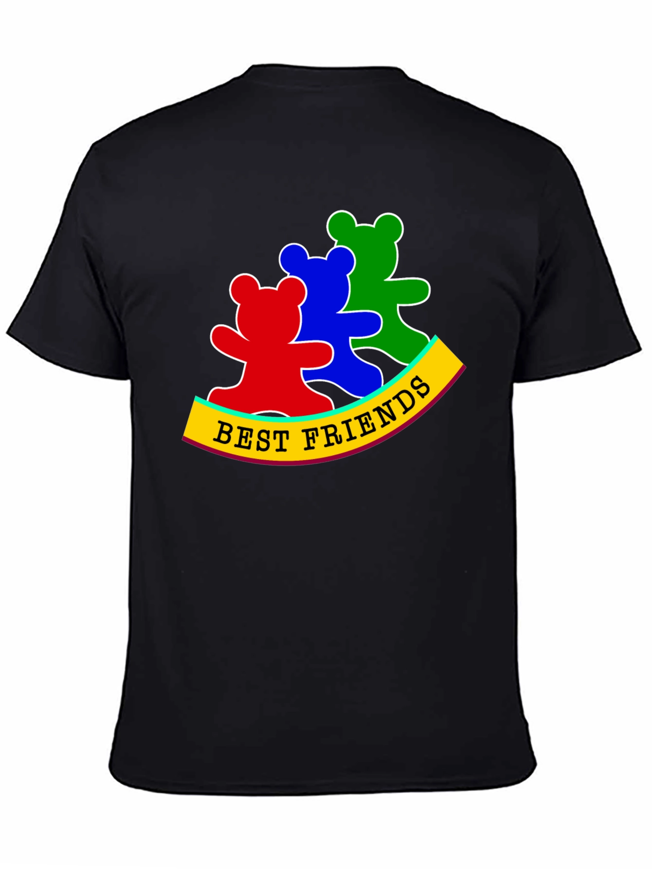 Best Friends Bear T-Shirt - Cute Graphic Tee