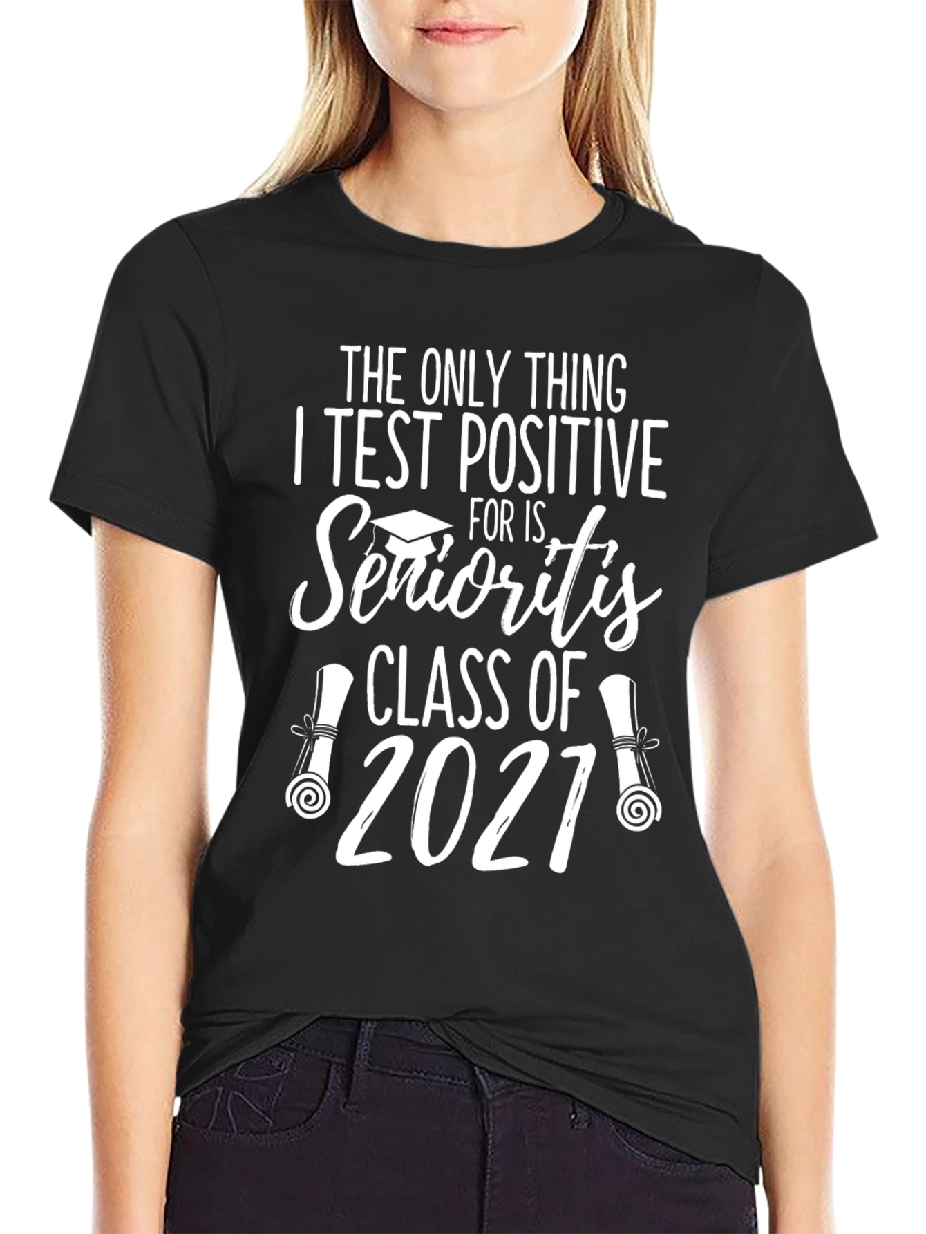 Senioritis Class of 2021 Graduation T-Shirt