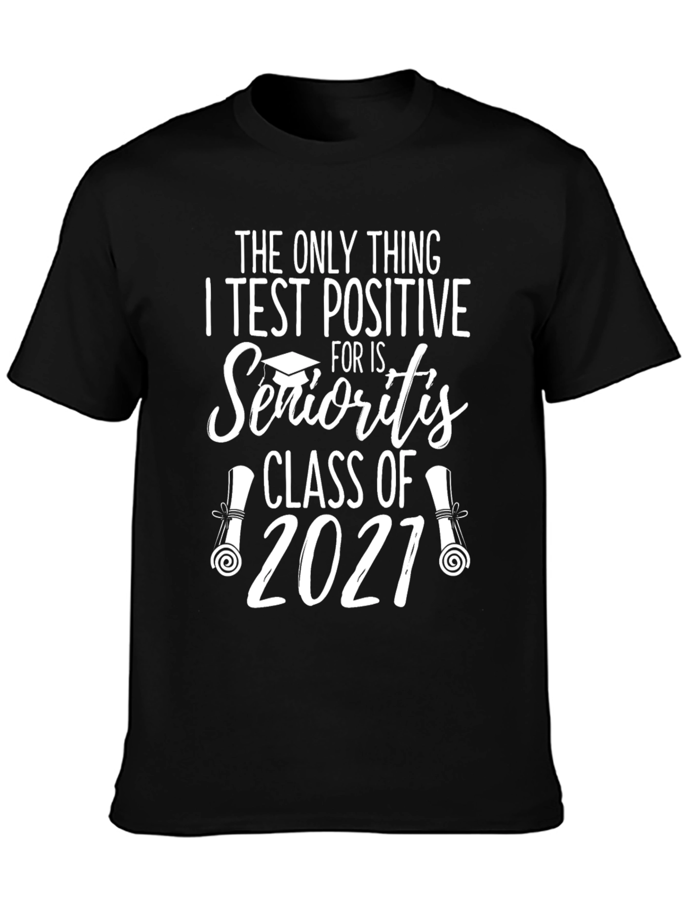 Senioritis Class of 2021 Graduation T-Shirt