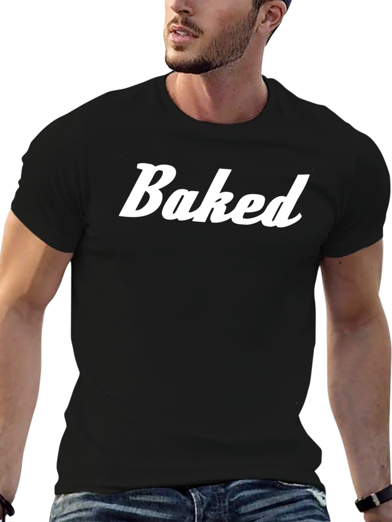 Baked Black T-Shirt - Casual Comfort