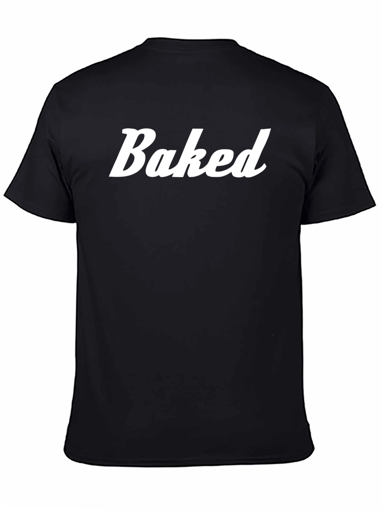 Baked Black T-Shirt - Casual Comfort
