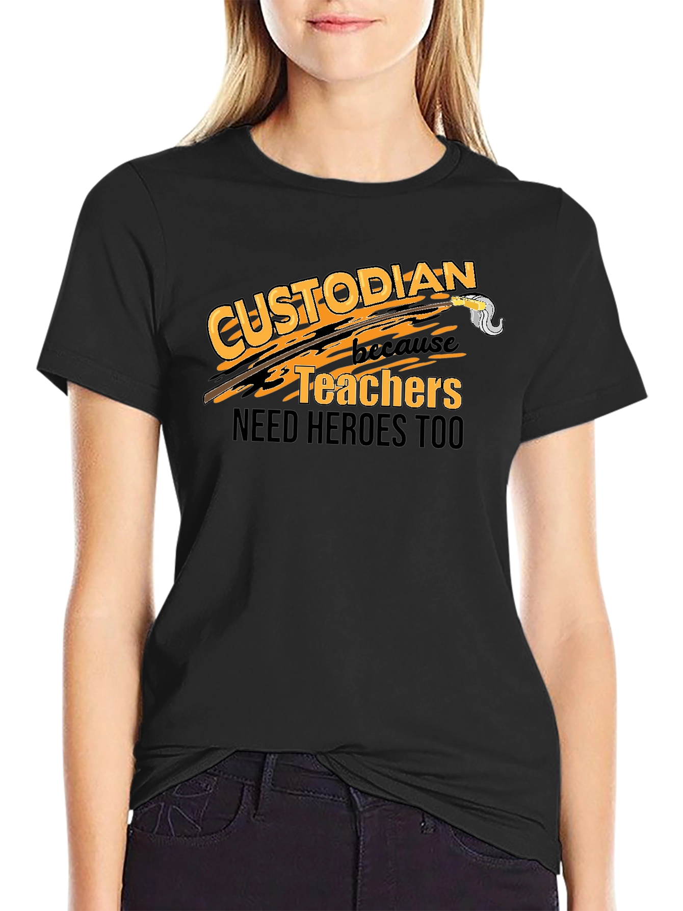 Custodian Hero T-Shirt - Teacher Appreciation Tee