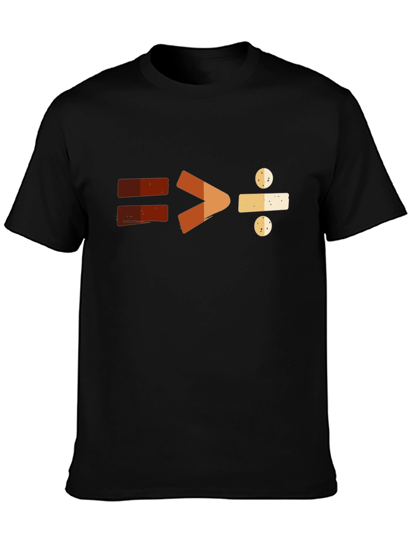 Math Equals Greater Than Division T-Shirt