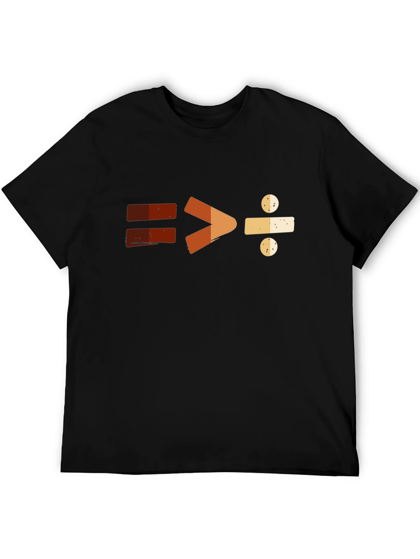 Math Equals Greater Than Division T-Shirt