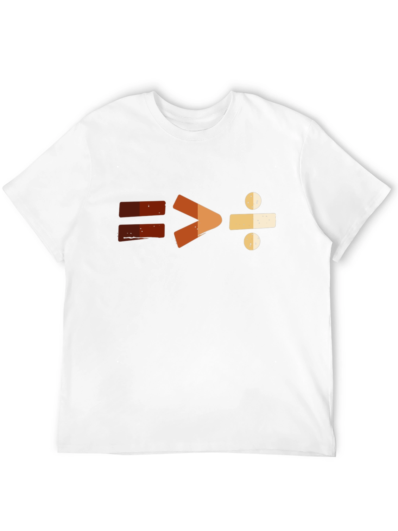 Math Equals Greater Than Division T-Shirt