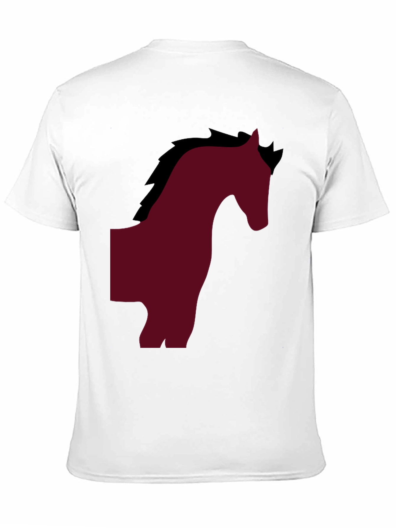 Horse Silhouette Graphic T-Shirt