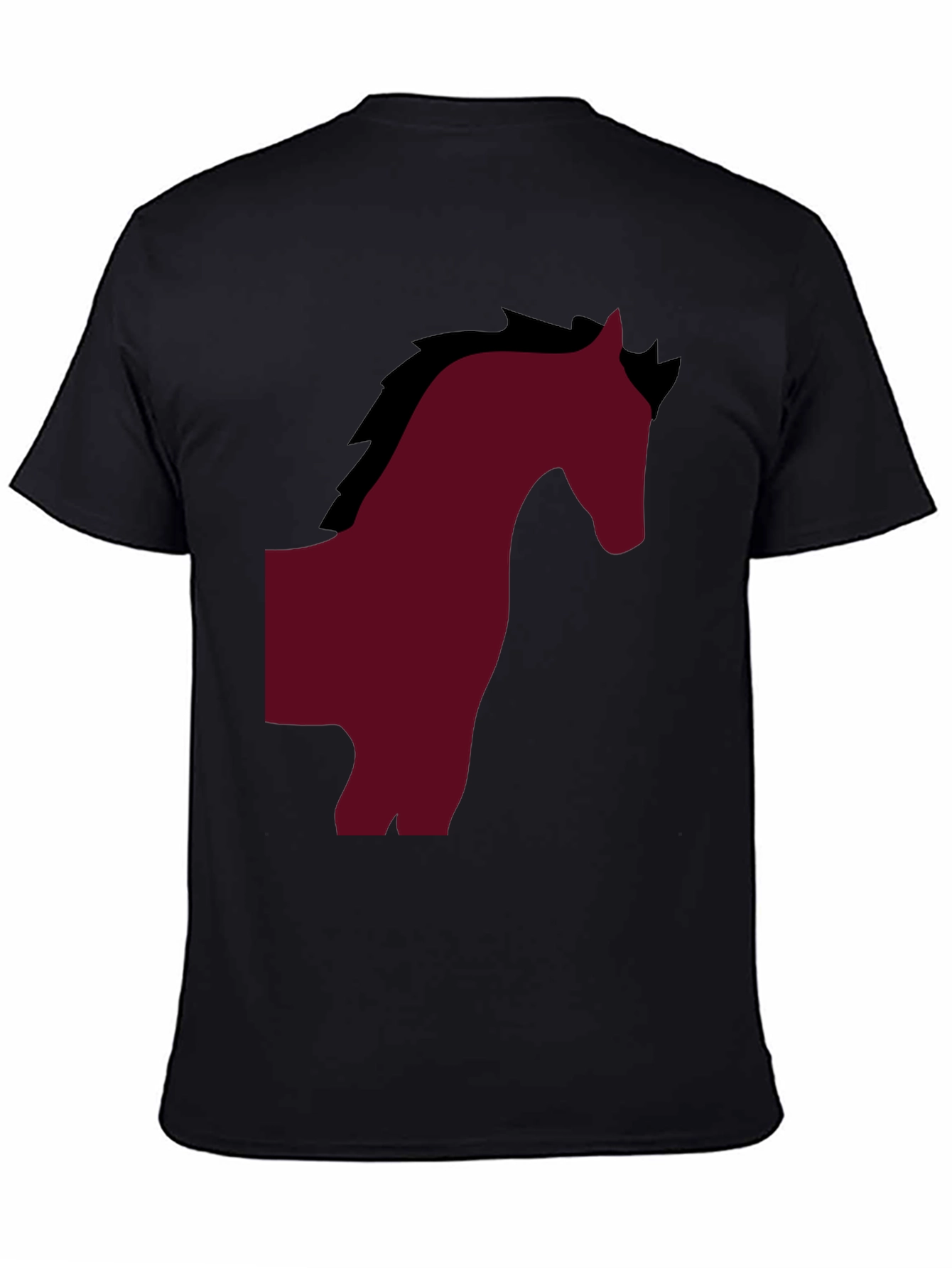 Horse Silhouette Graphic T-Shirt