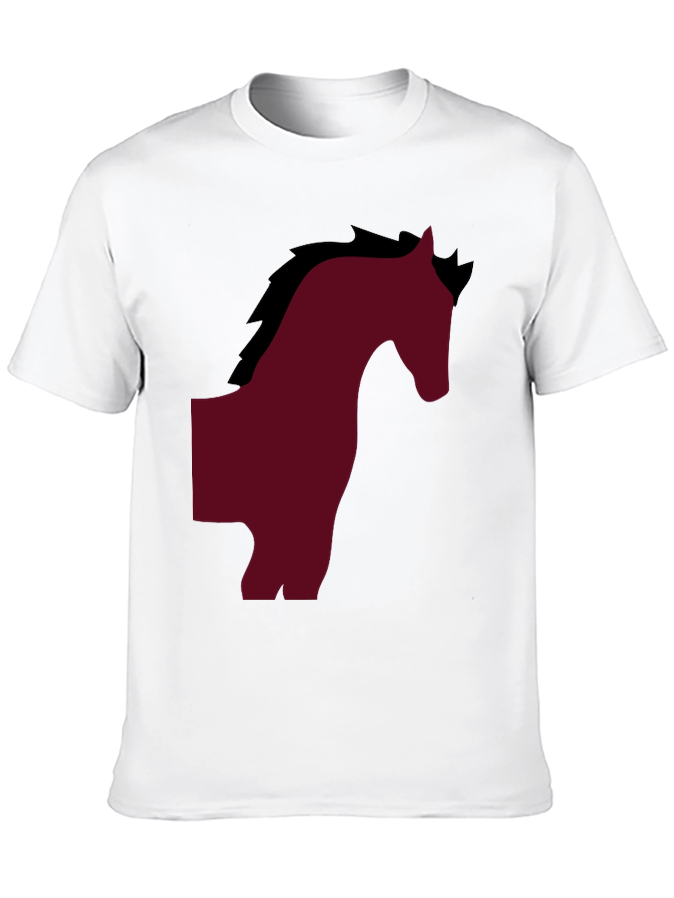 Horse Silhouette Graphic T-Shirt