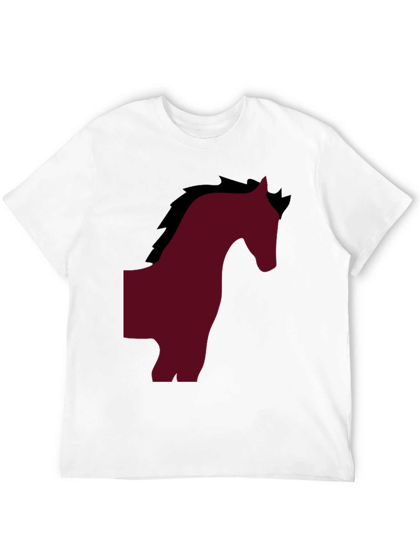 Horse Silhouette Graphic T-Shirt