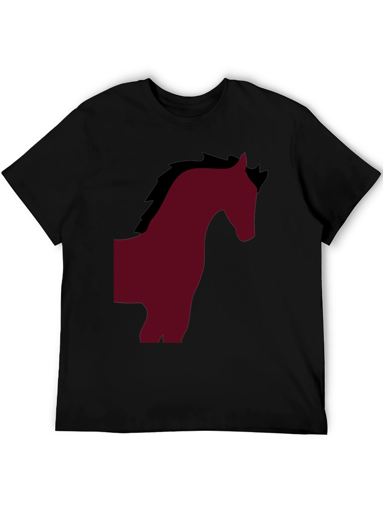 Horse Silhouette Graphic T-Shirt