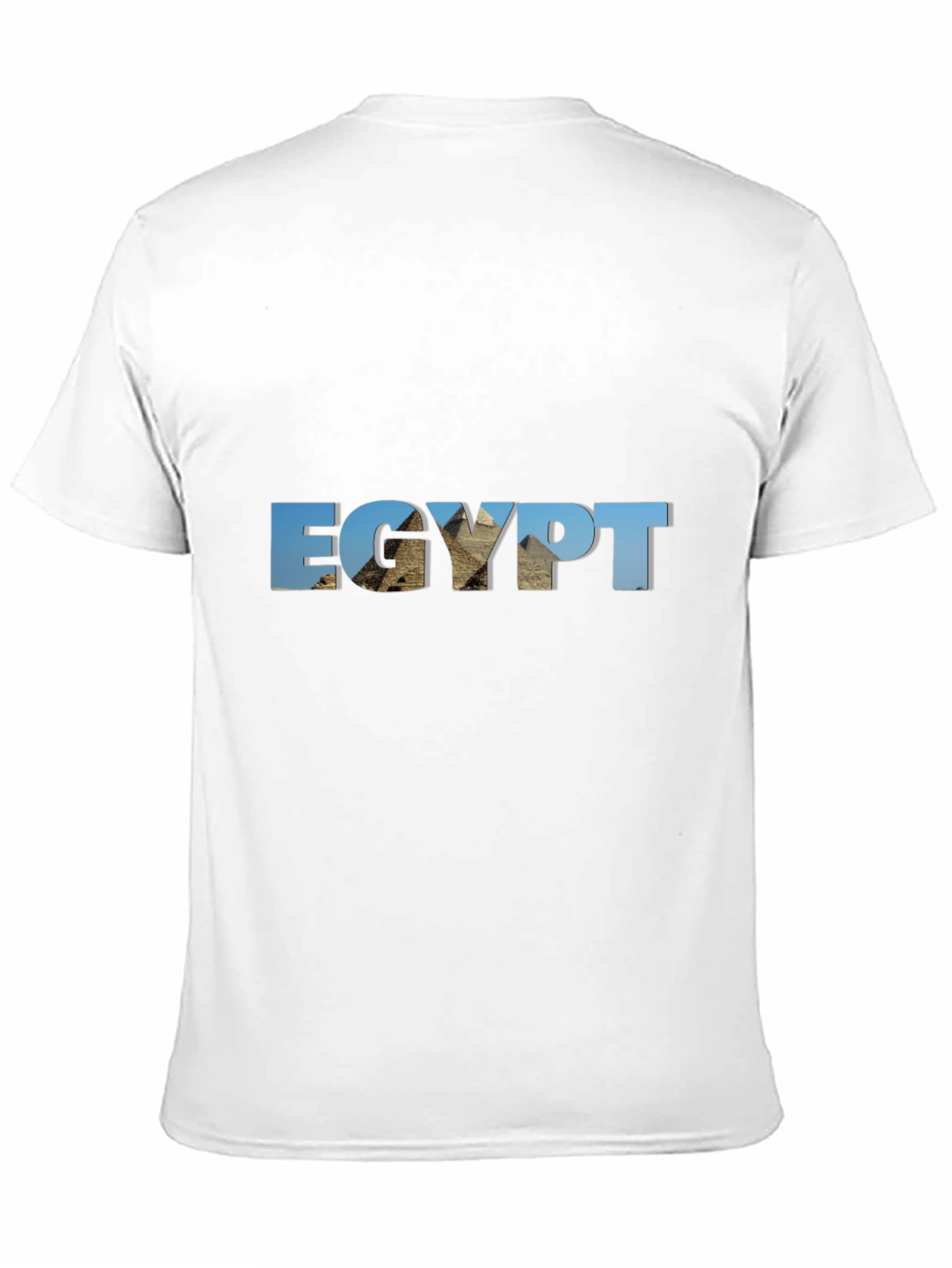 Egypt Pyramids Graphic Black T-Shirt