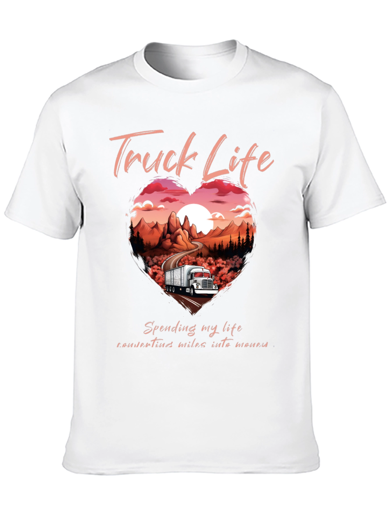 Truck Life Graphic Tee - For Truckers!