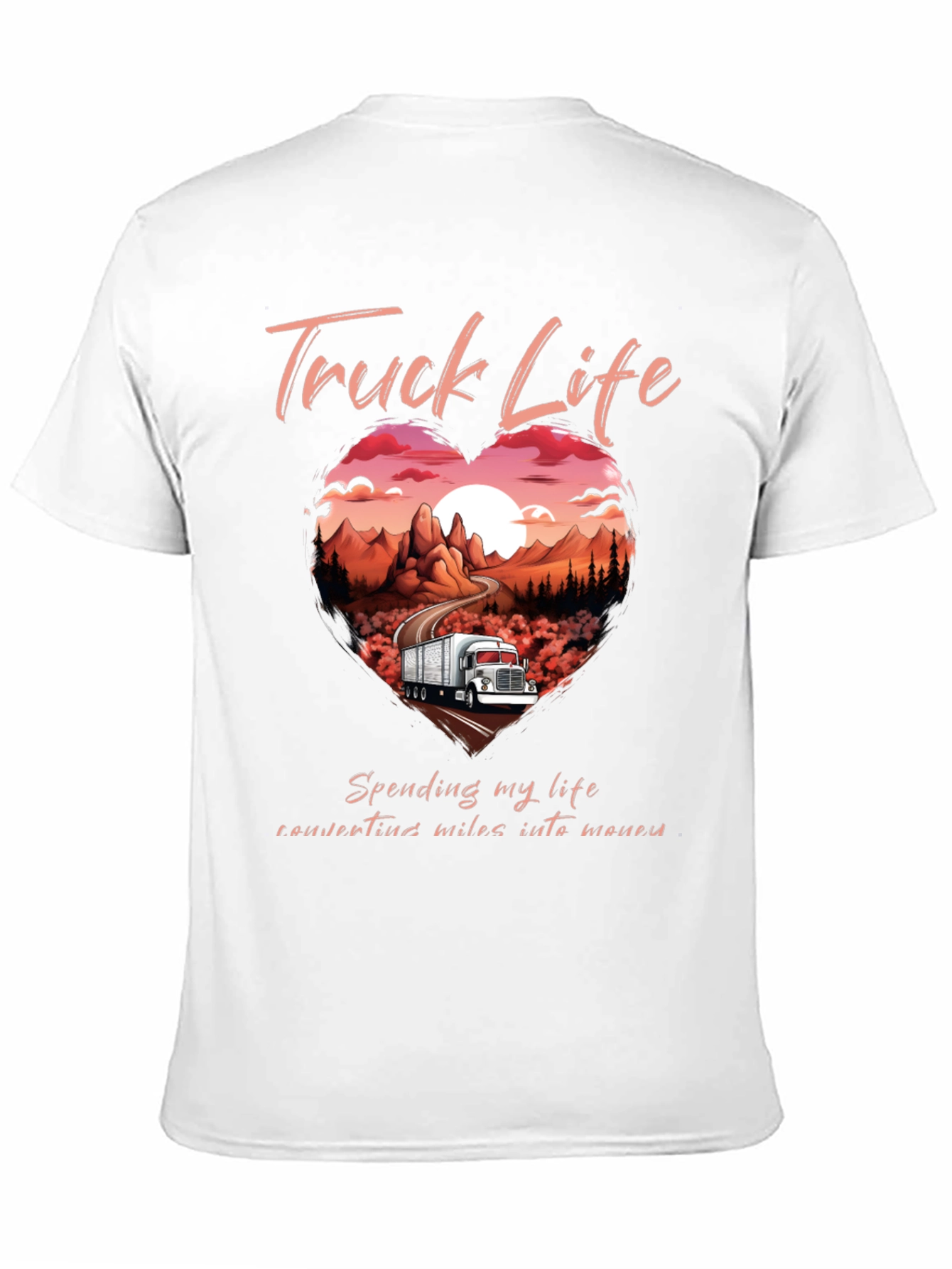 Truck Life Graphic Tee - For Truckers!