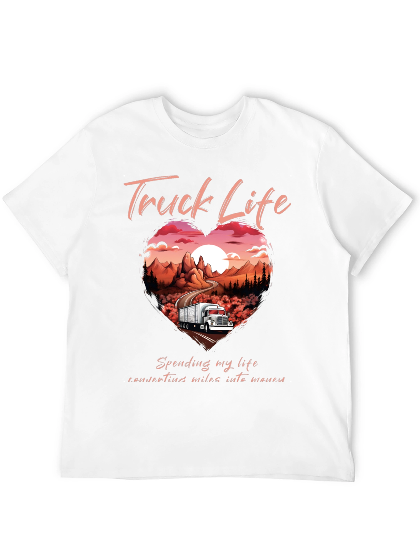 Truck Life Graphic Tee - For Truckers!