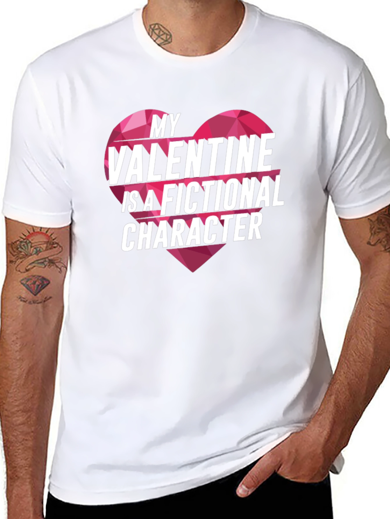 Fictional Valentine T-Shirt - Novelty Romance Tee