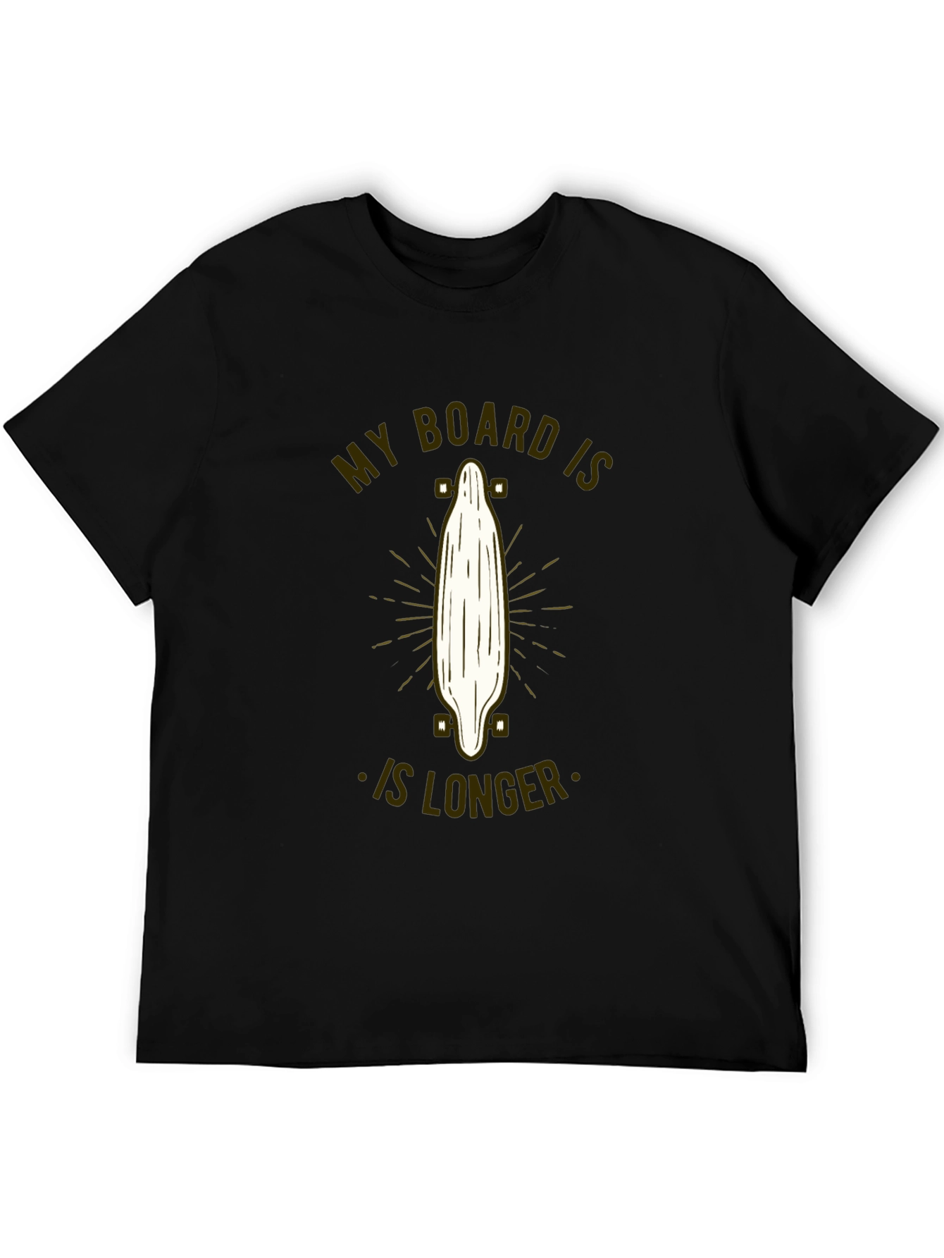 My Board Is Longer T-Shirt | Skater Style Tee