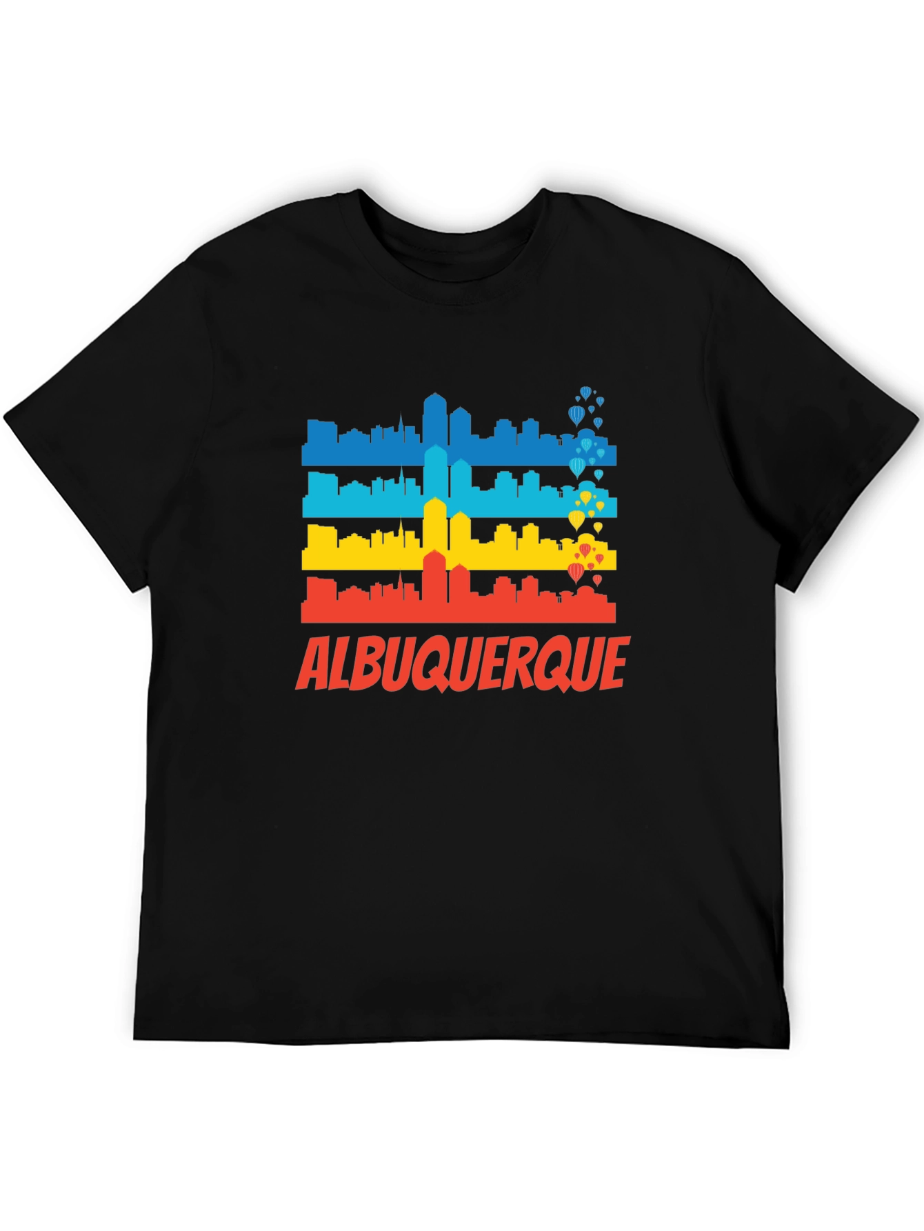 Albuquerque Skyline Graphic T-Shirt