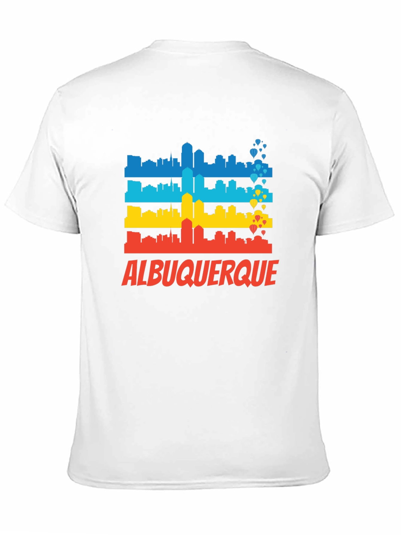 Albuquerque Skyline Graphic T-Shirt
