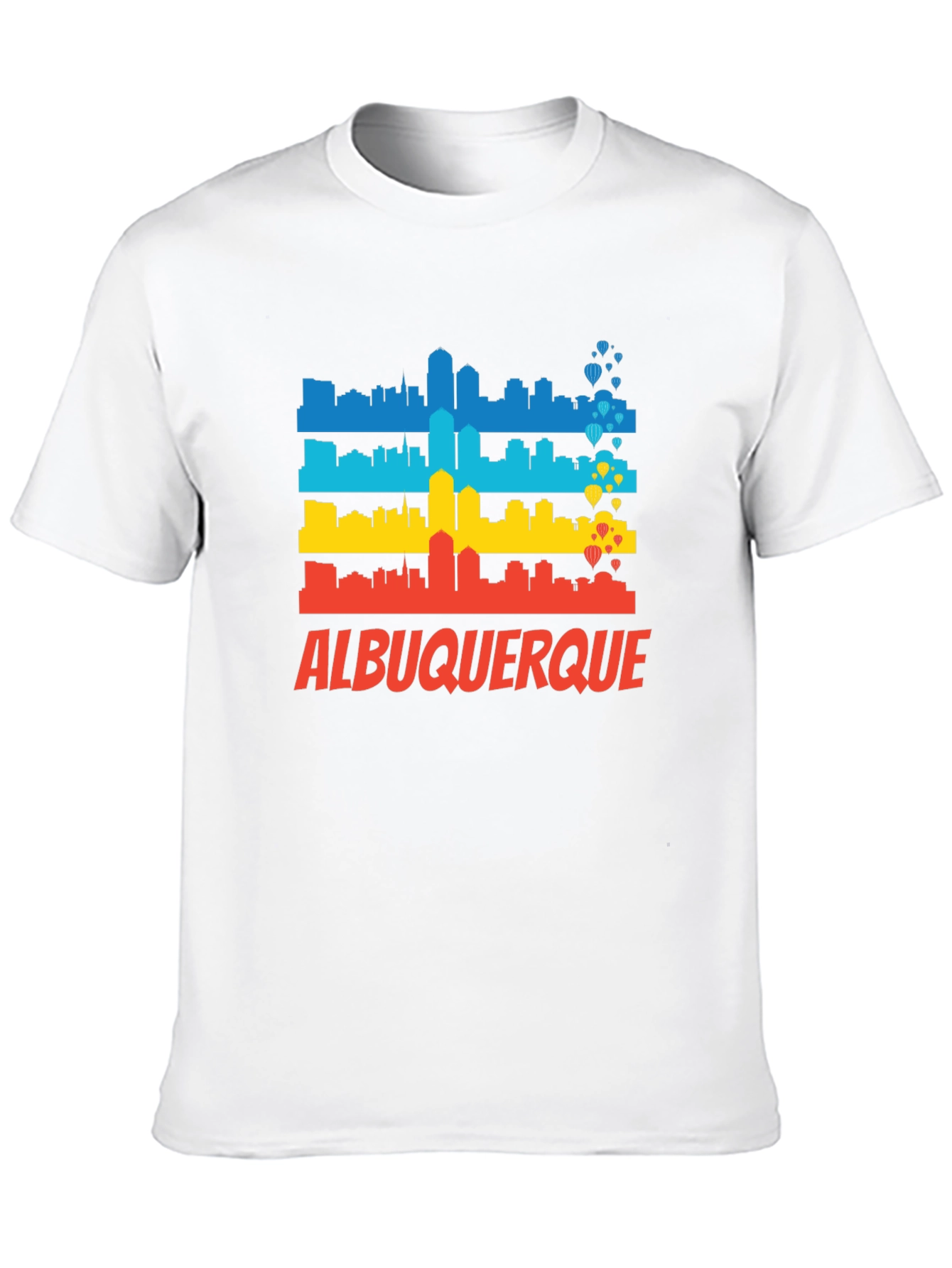Albuquerque Skyline Graphic T-Shirt