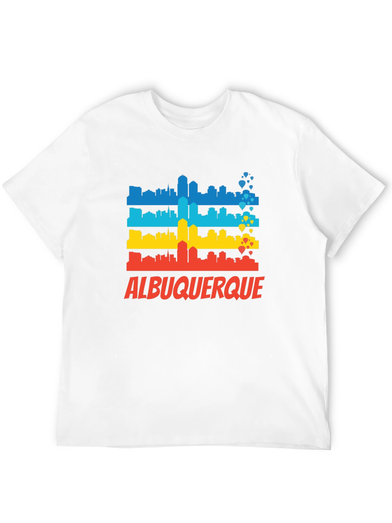 Albuquerque Skyline Graphic T-Shirt