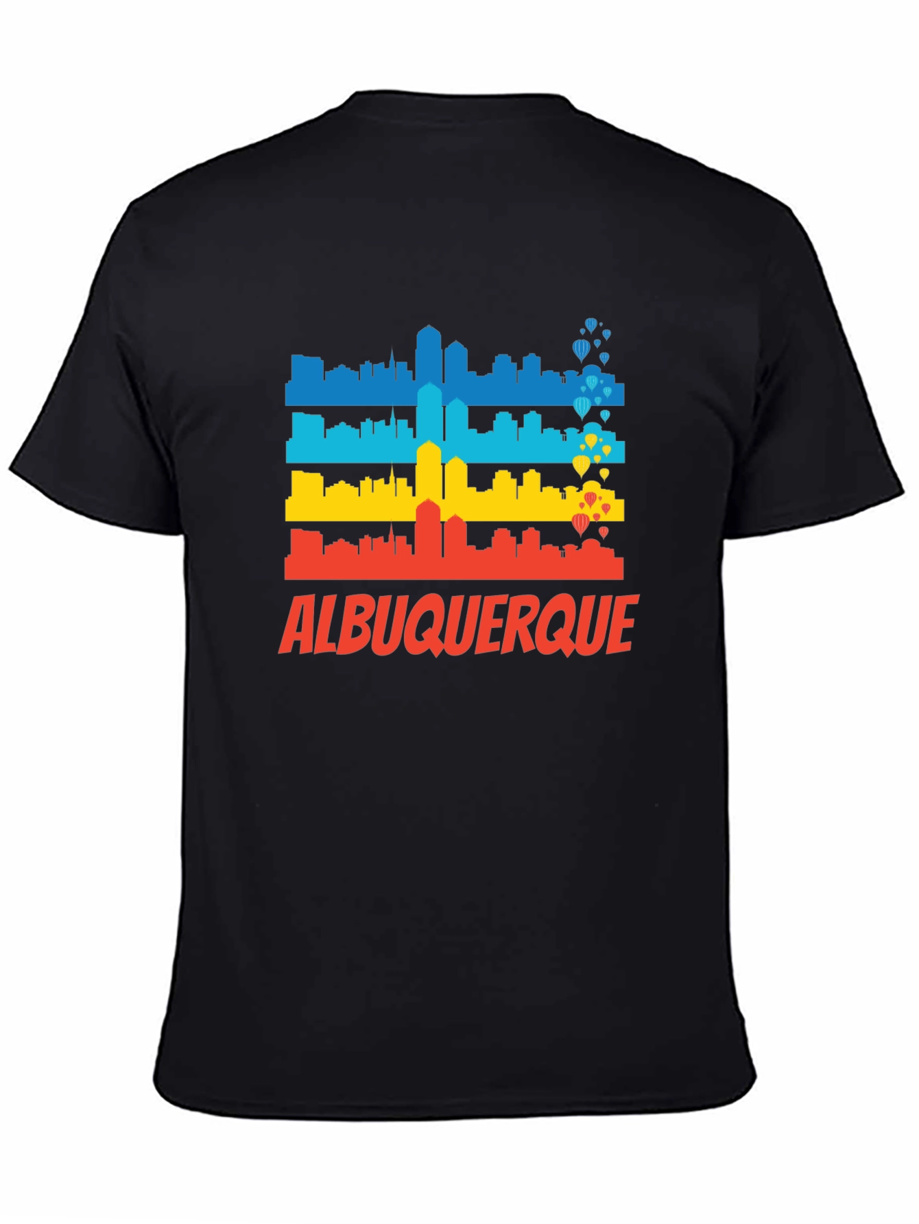 Albuquerque Skyline Graphic T-Shirt