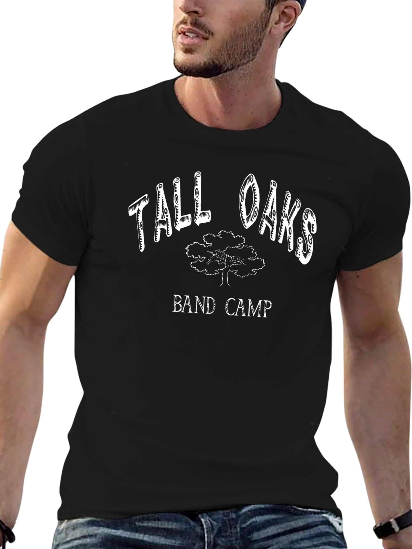 Tall Oaks Band Camp Black T-Shirt