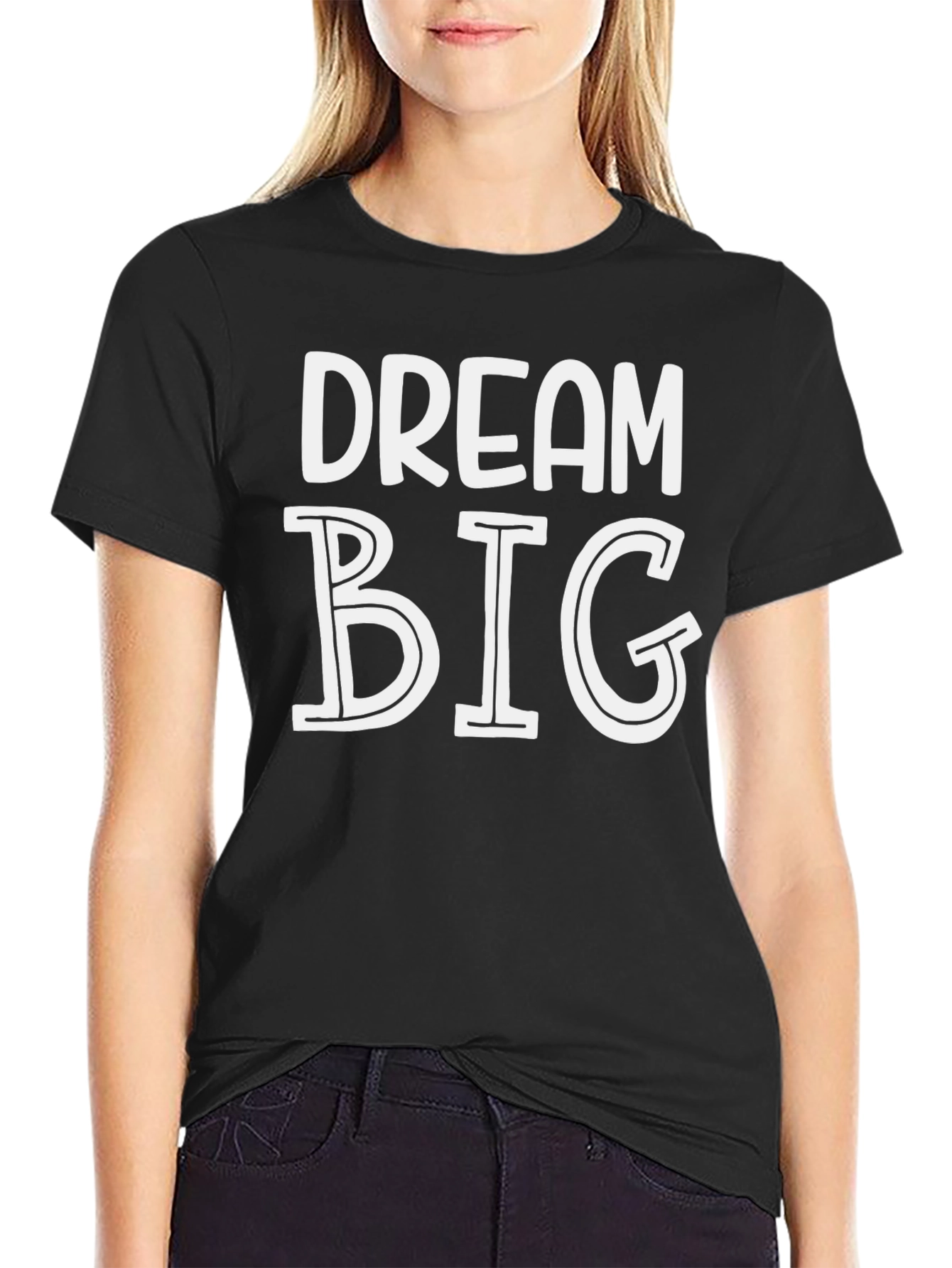 Dream Big Graphic Tee - Motivational T-Shirt