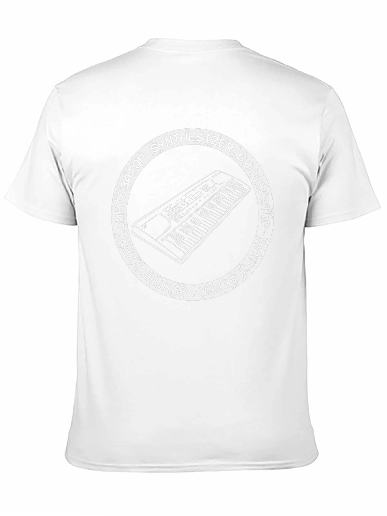 Synthesizer T-Shirt - Black Graphic Tee