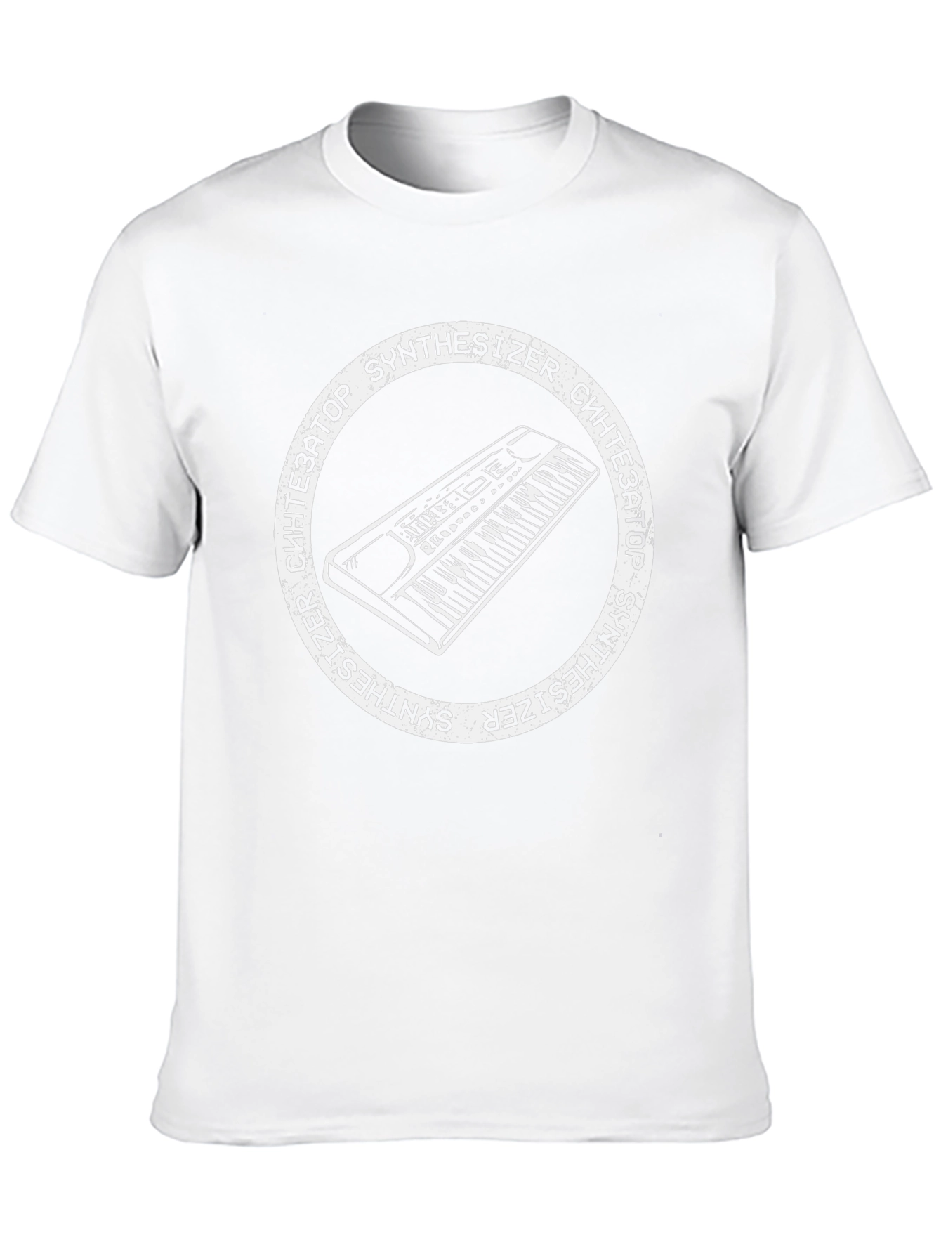 Synthesizer T-Shirt - Black Graphic Tee