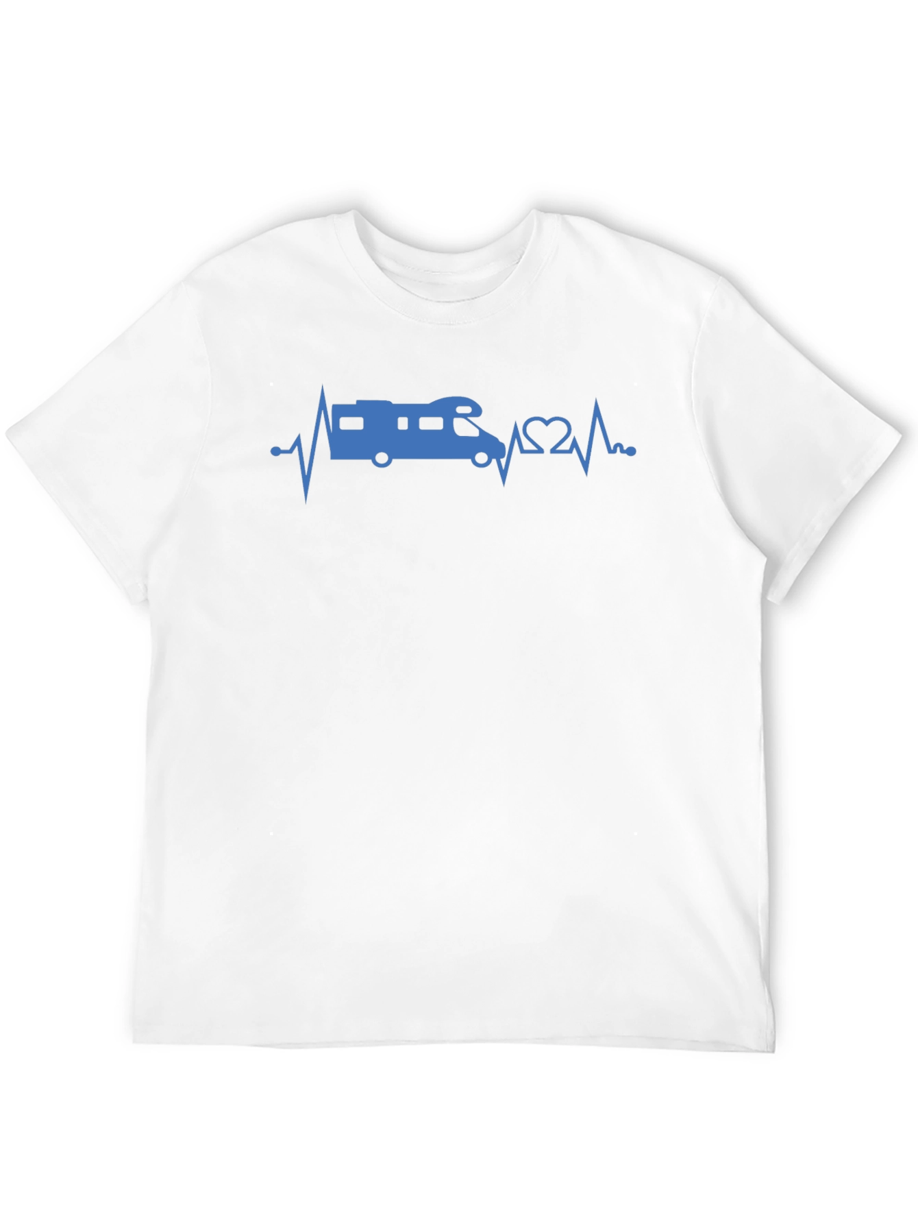 RV Heartbeat T-Shirt - Camping Lover Tee