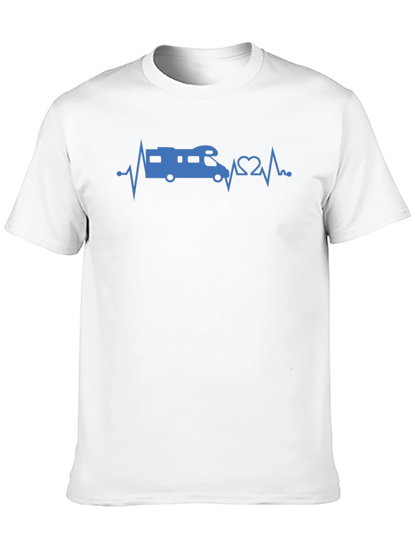 RV Heartbeat T-Shirt - Camping Lover Tee