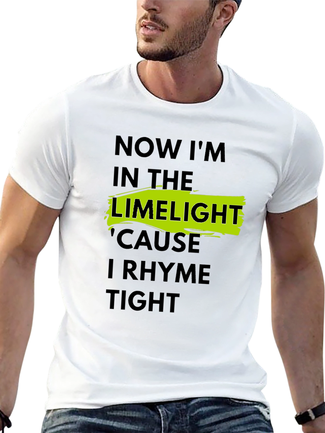LimeLight Rhyme Tight Black T-Shirt