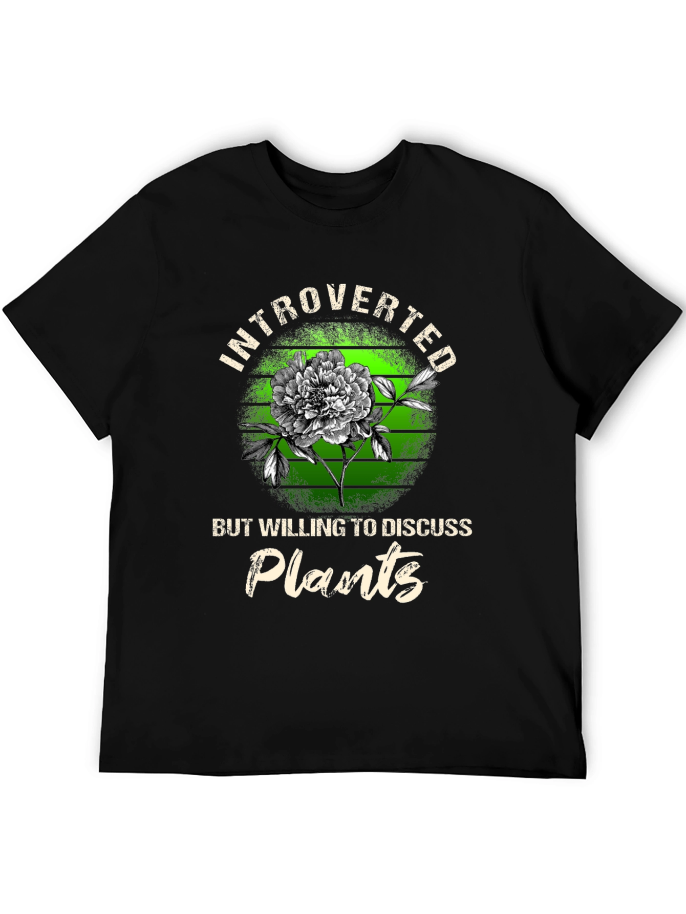 Introverted Plant Lover Graphic Tee