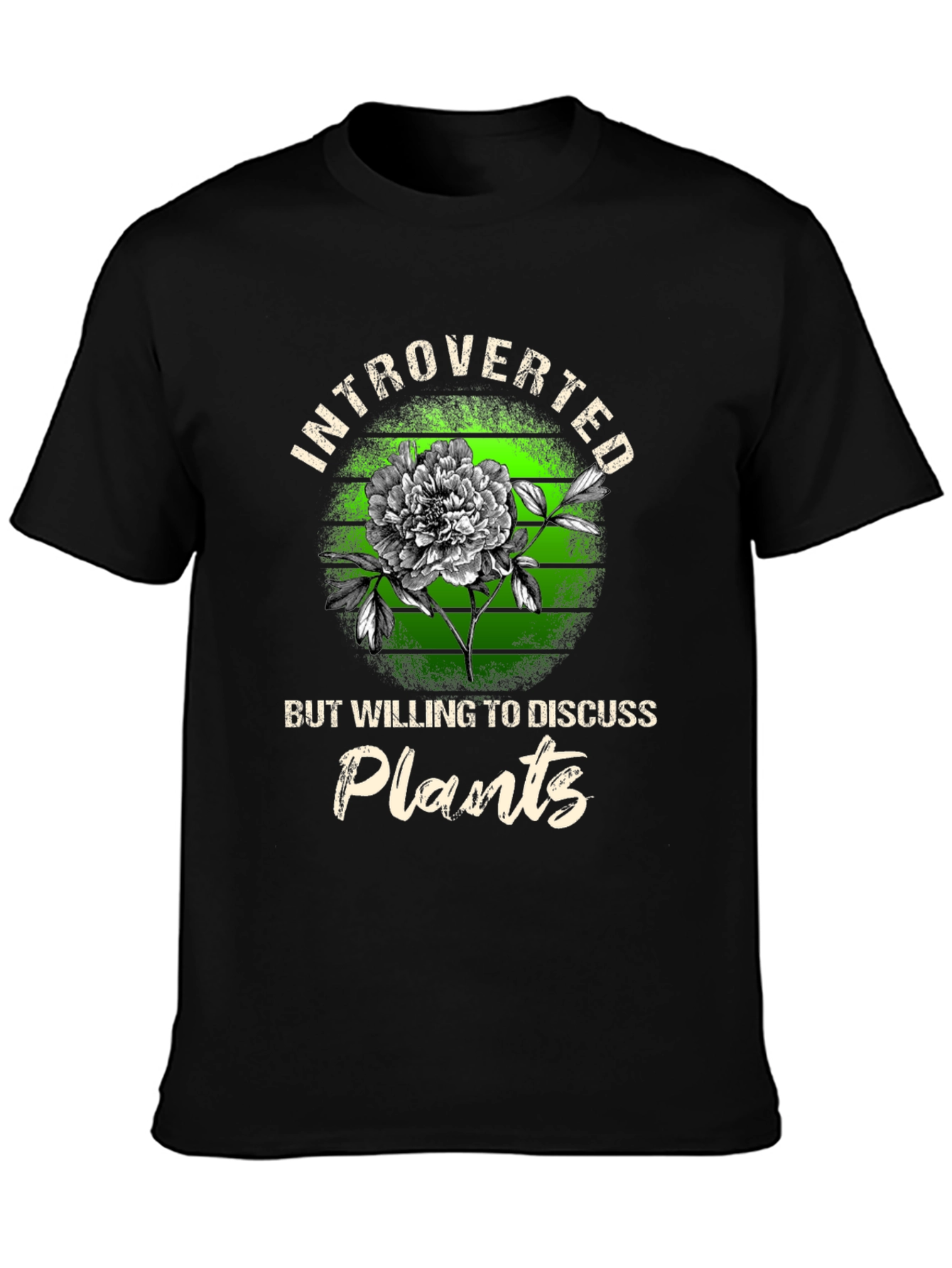 Introverted Plant Lover Graphic Tee