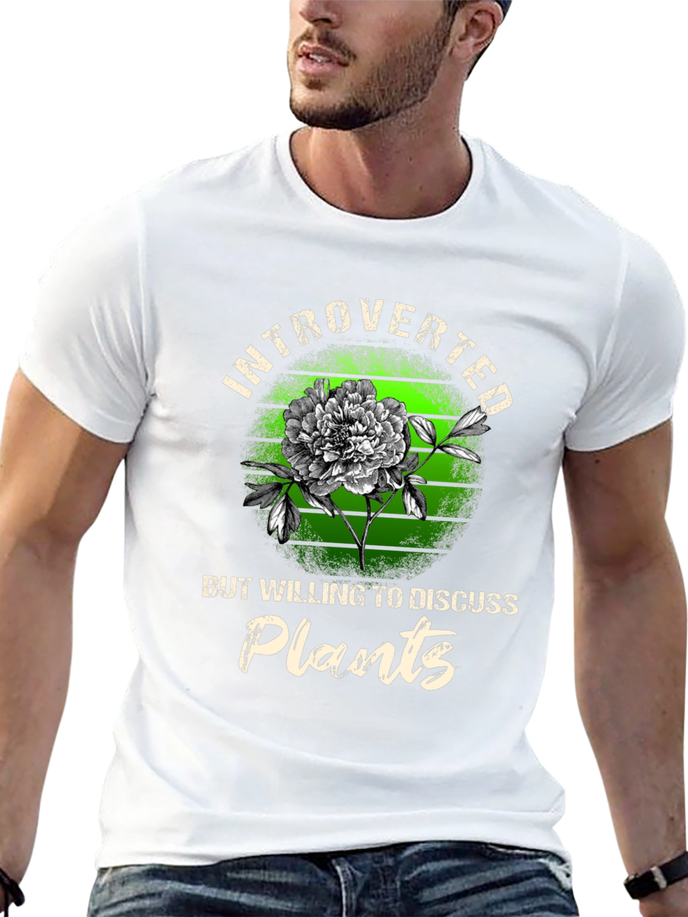 Introverted Plant Lover Graphic Tee