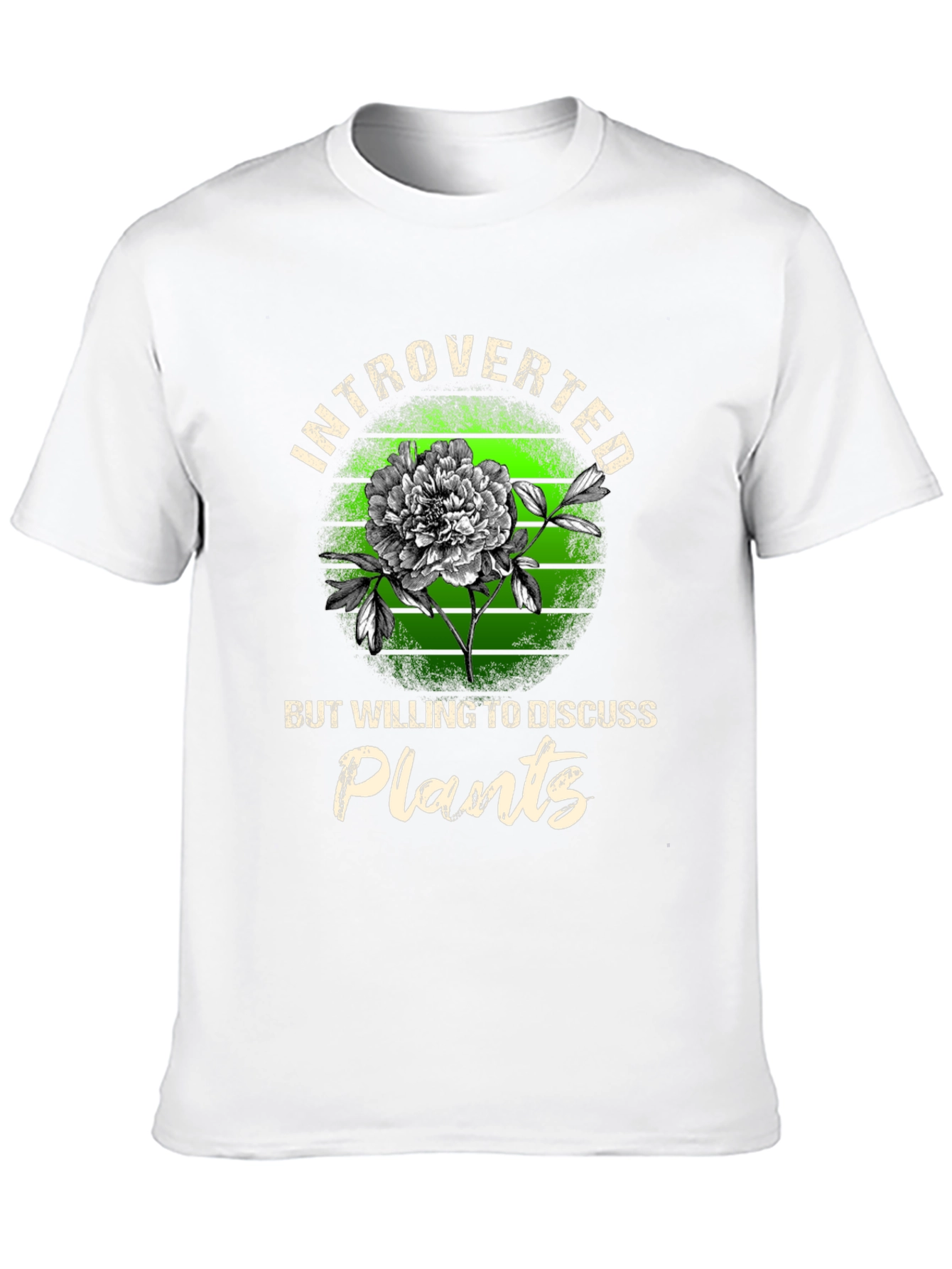 Introverted Plant Lover Graphic Tee
