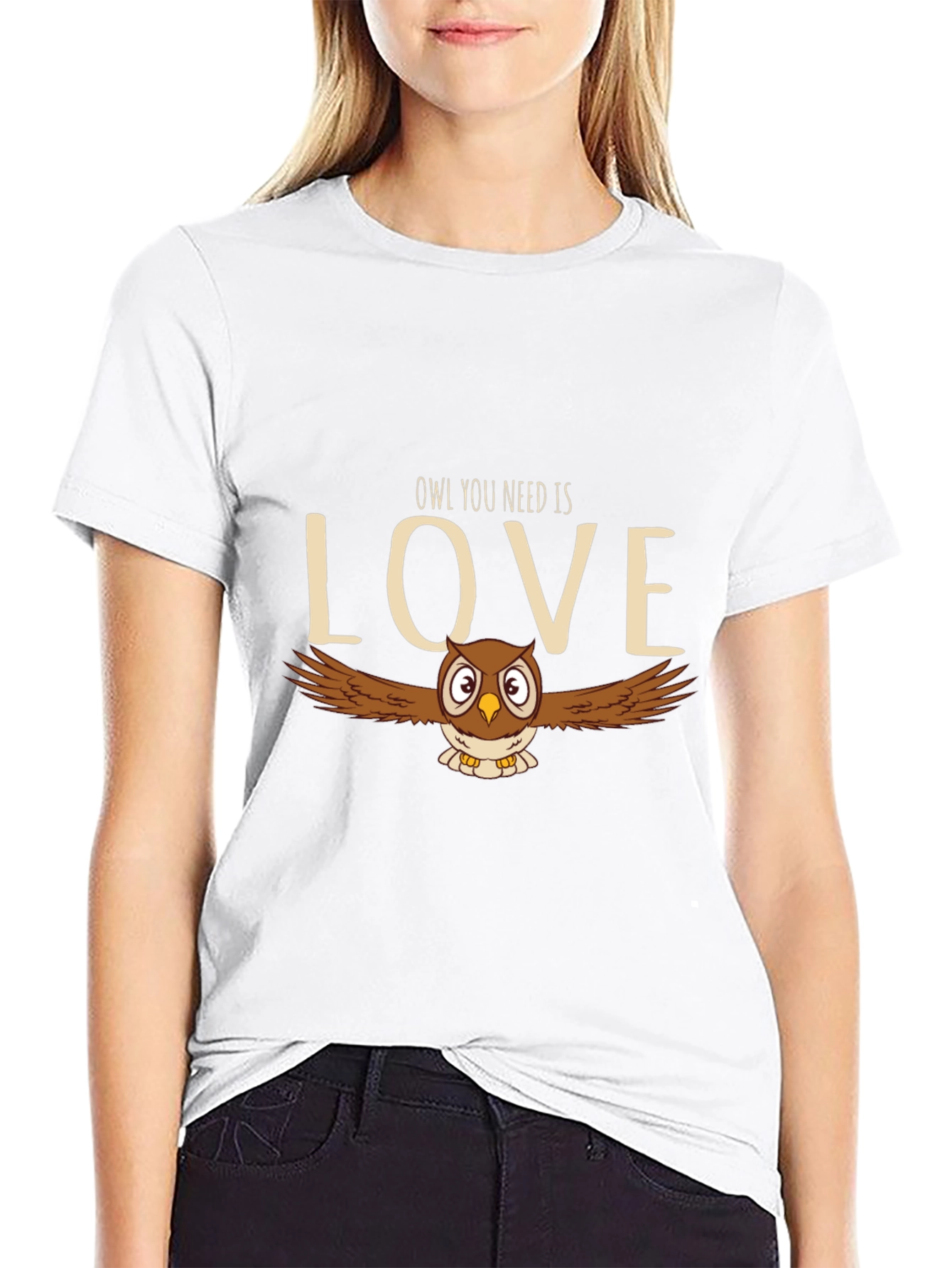 Owl You Need is Love T-Shirt Cute Graphic Tee