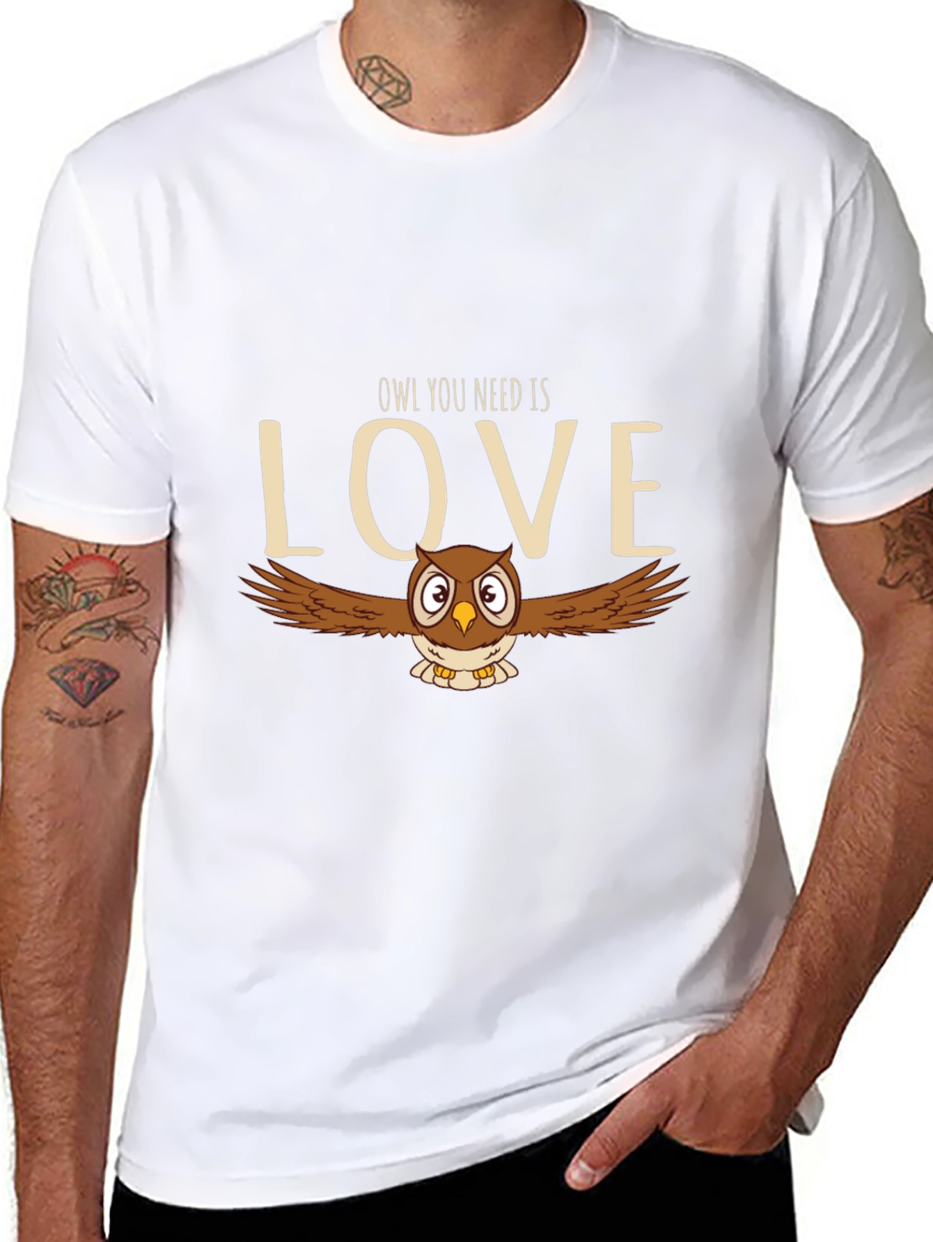 Owl You Need is Love T-Shirt Cute Graphic Tee