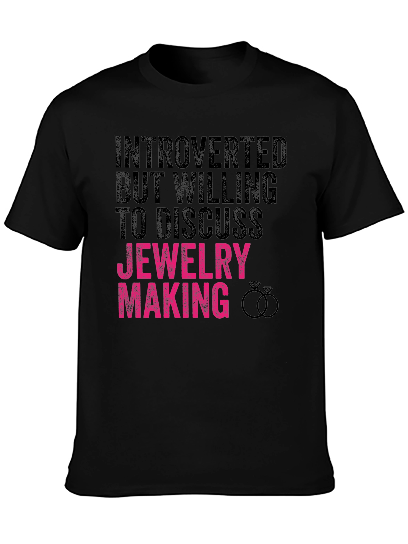 Introverted Jewelry Making T-Shirt
