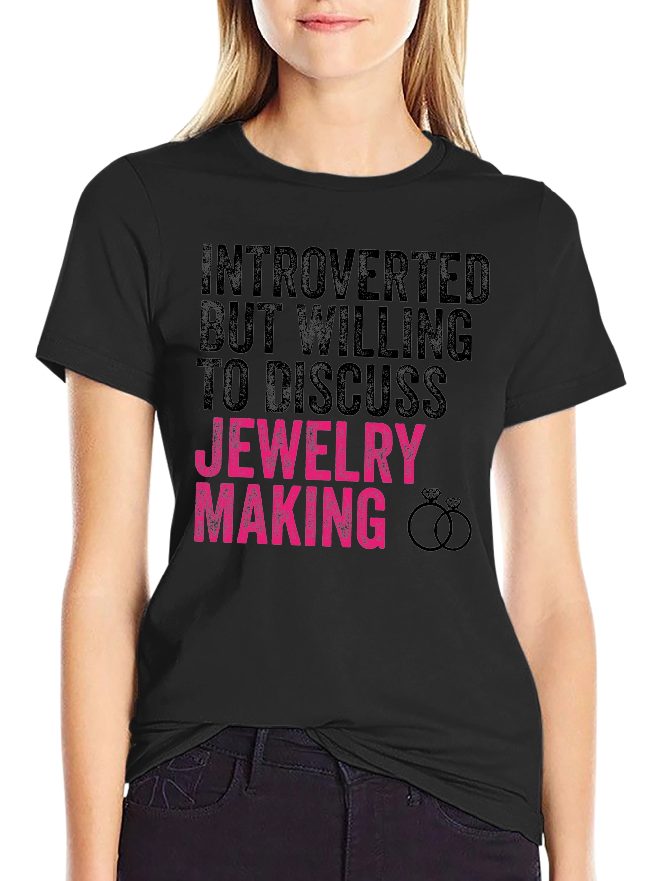 Introverted Jewelry Making T-Shirt