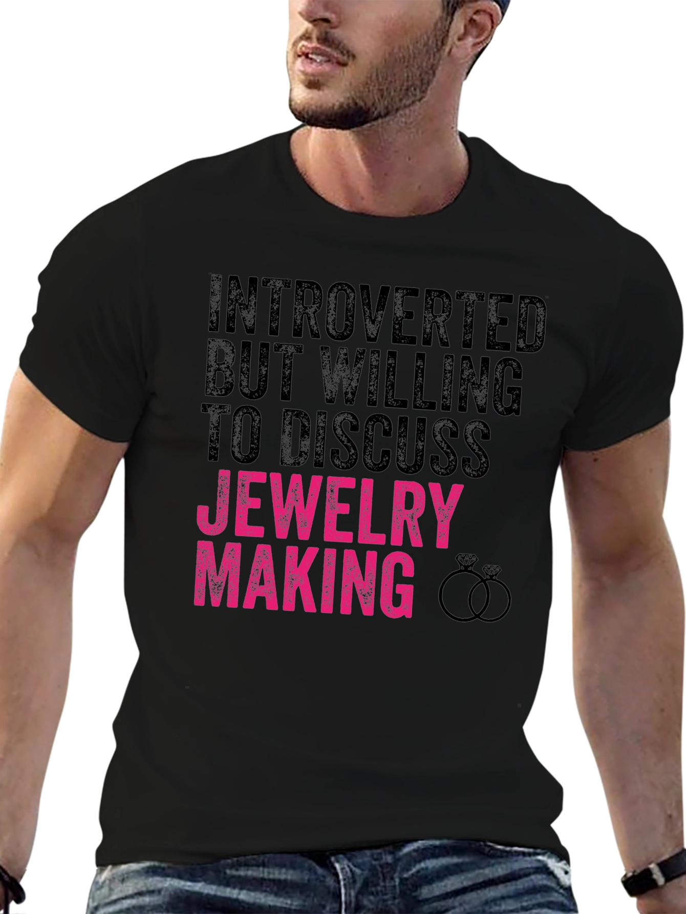 Introverted Jewelry Making T-Shirt