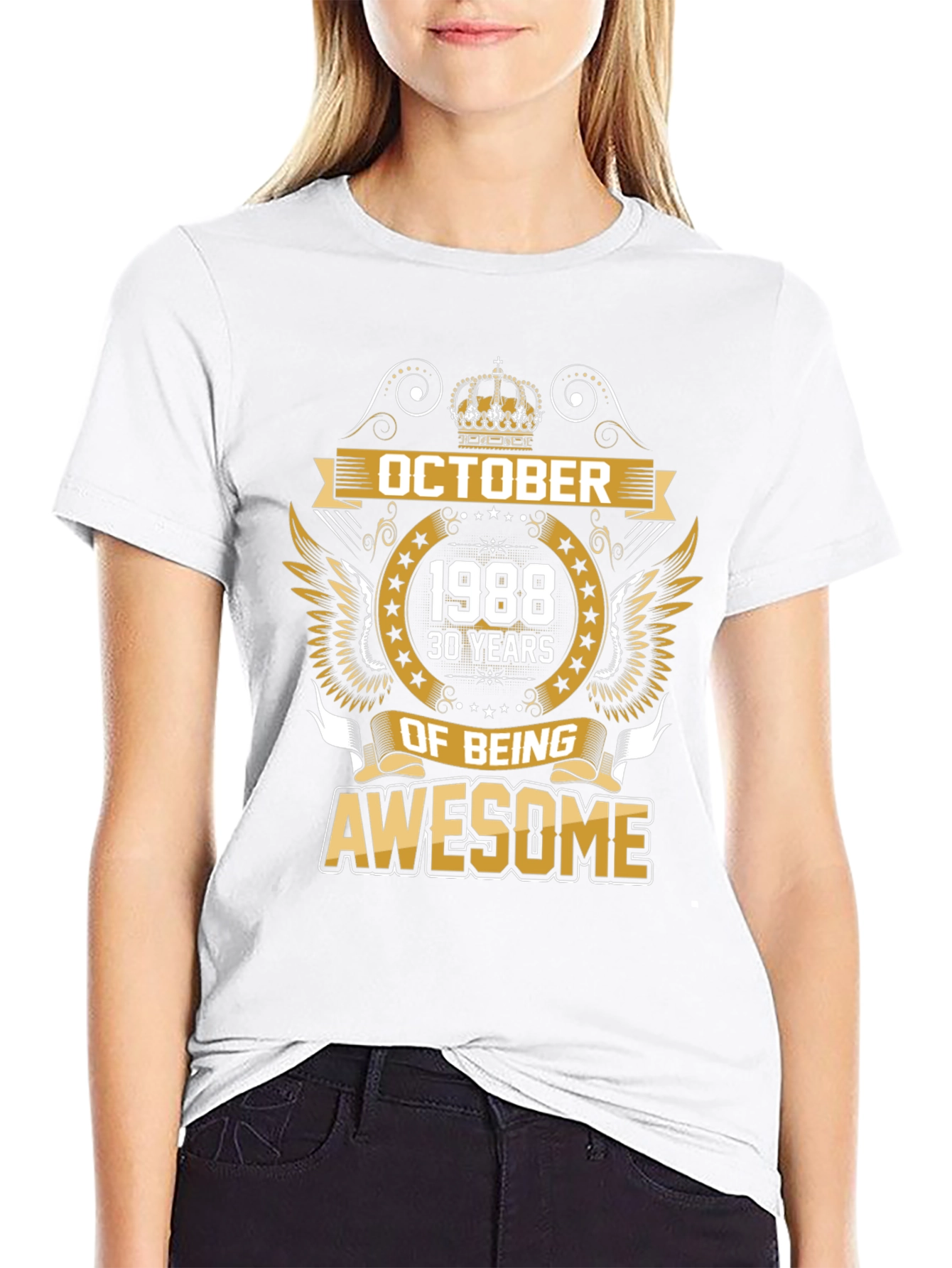 October 1988 30 Years of Being Awesome T-Shirt