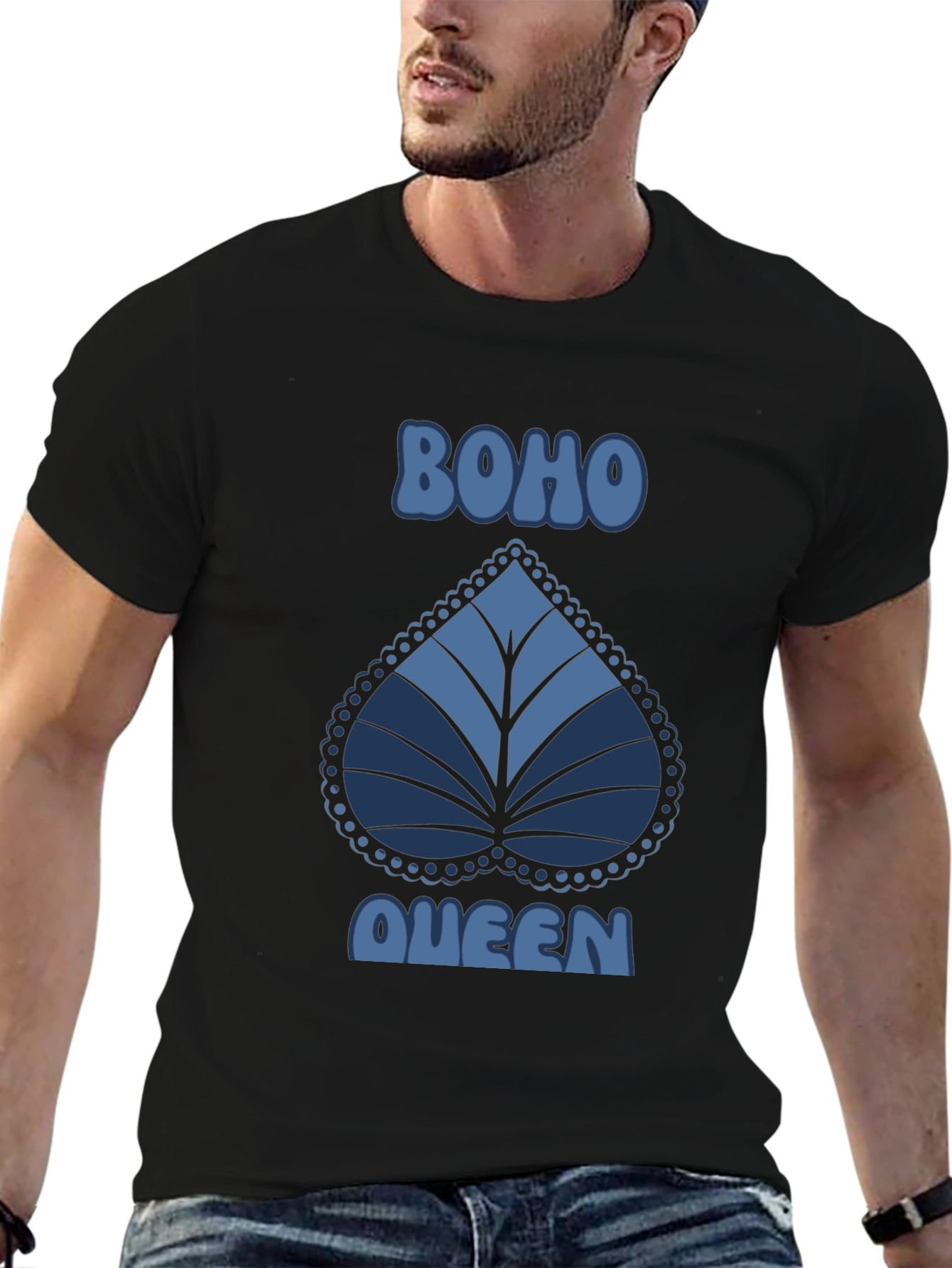 Boho Queen Graphic Tee - Stylish Comfort