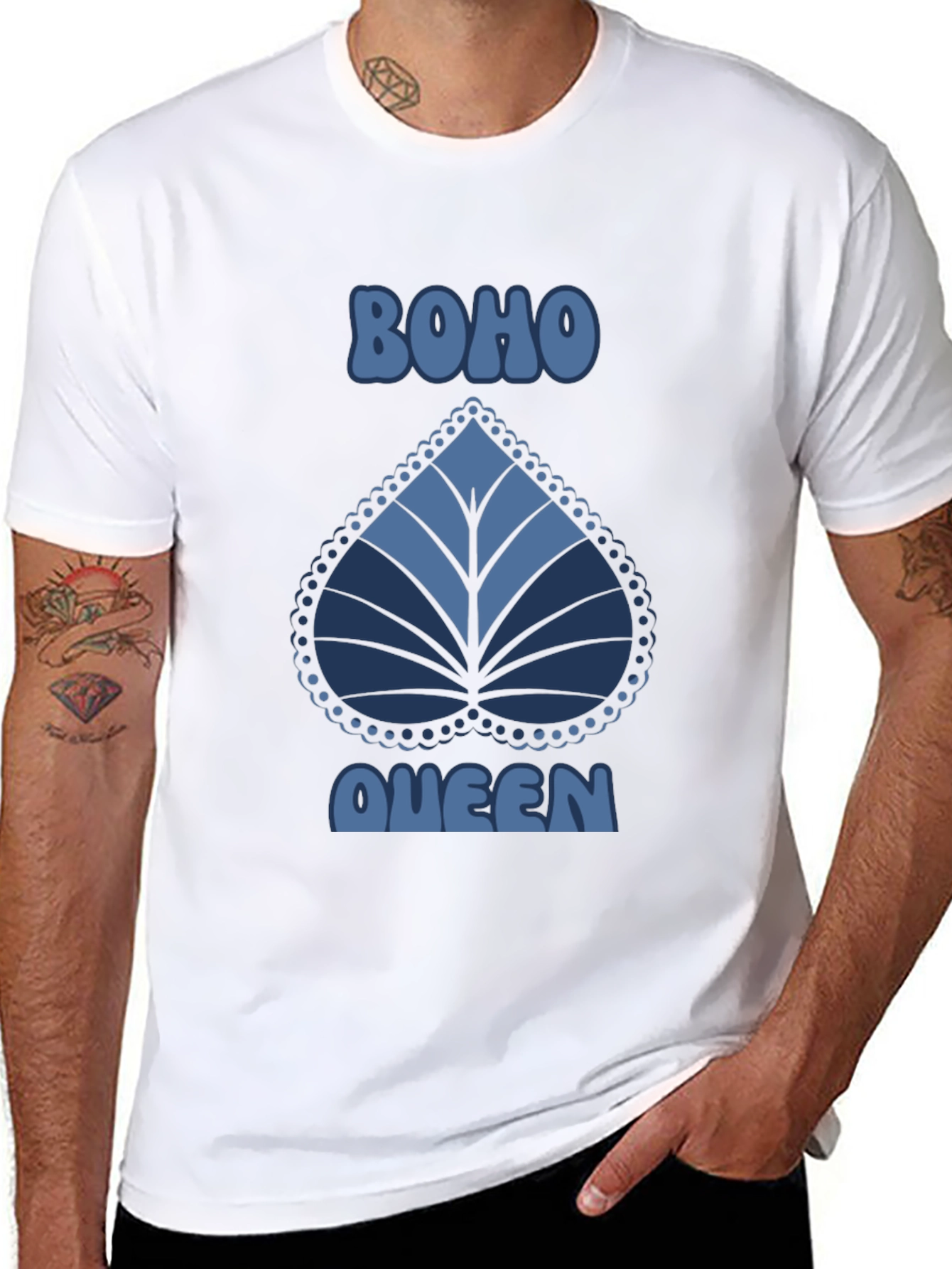 Boho Queen Graphic Tee - Stylish Comfort