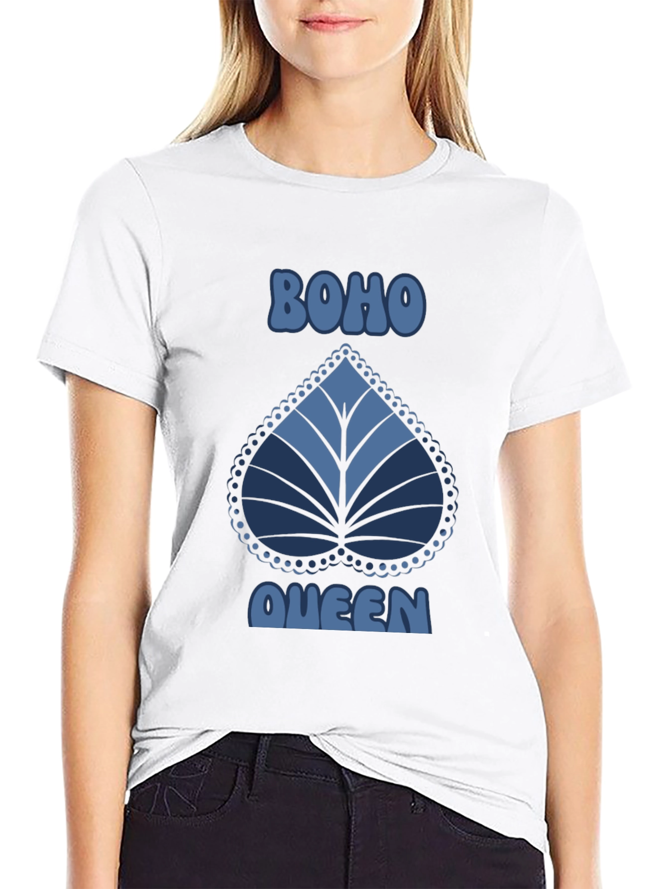 Boho Queen Graphic Tee - Stylish Comfort