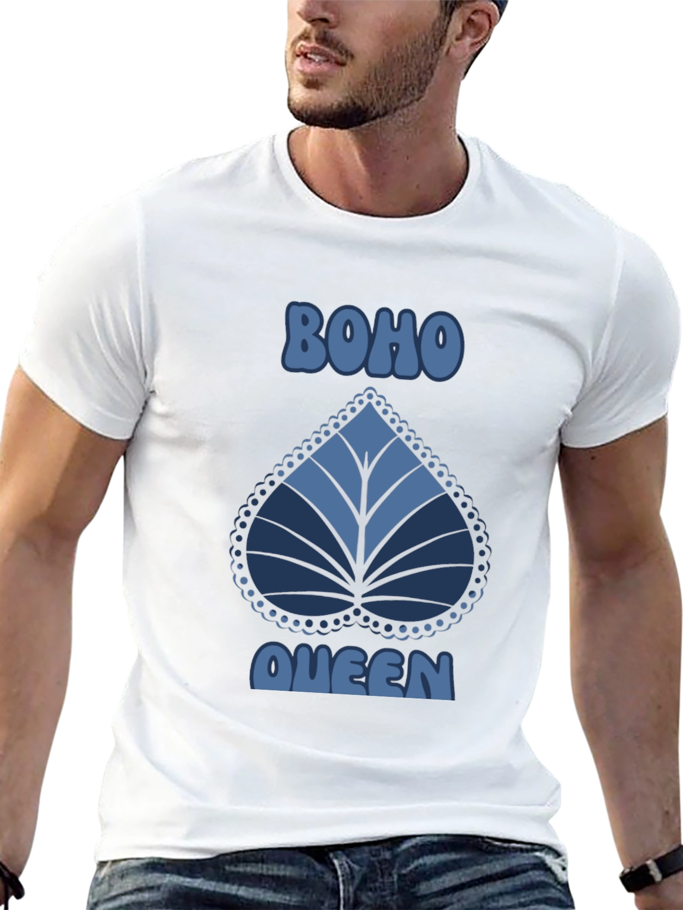 Boho Queen Graphic Tee - Stylish Comfort