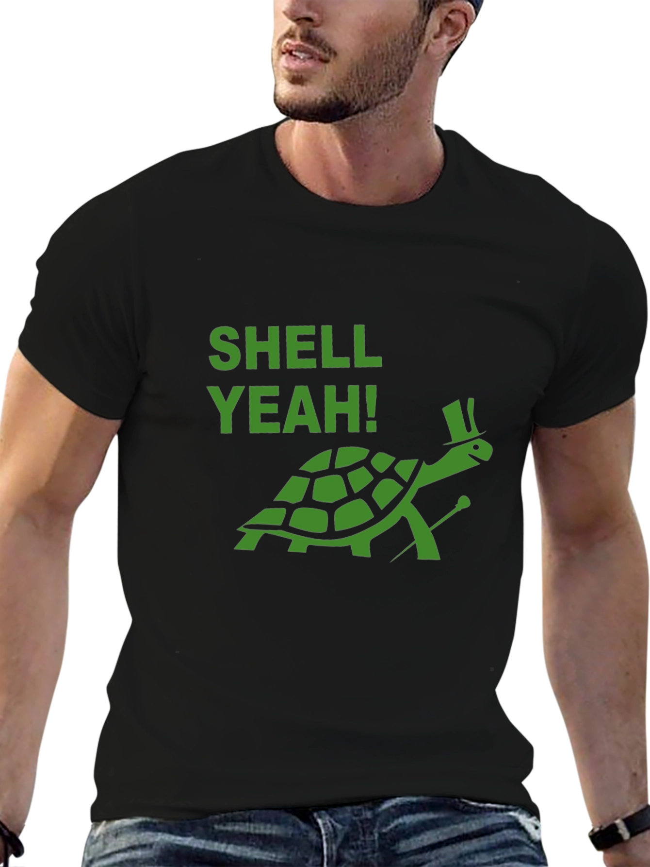 Shell Yeah! Turtle Graphic T-Shirt