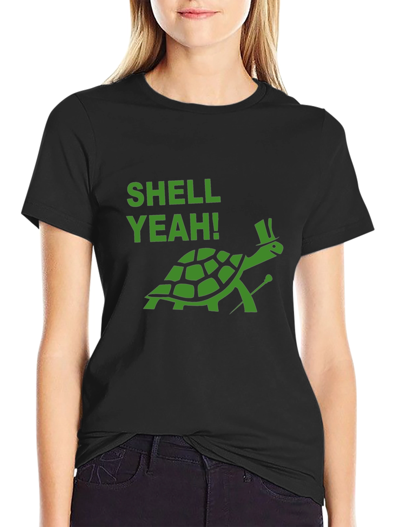 Shell Yeah! Turtle Graphic T-Shirt