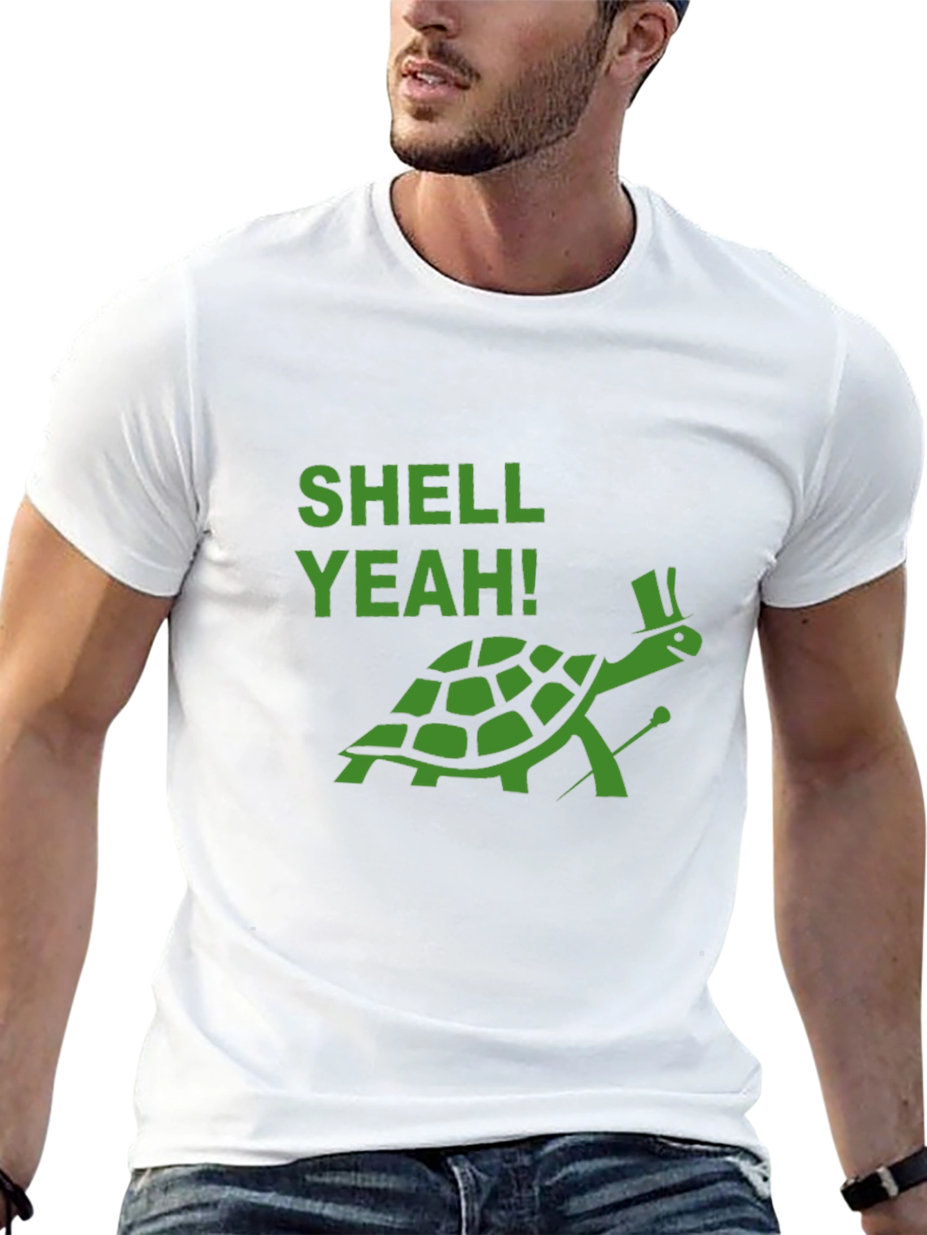 Shell Yeah! Turtle Graphic T-Shirt